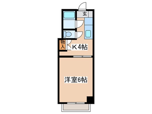 カントリーハイツの物件間取画像